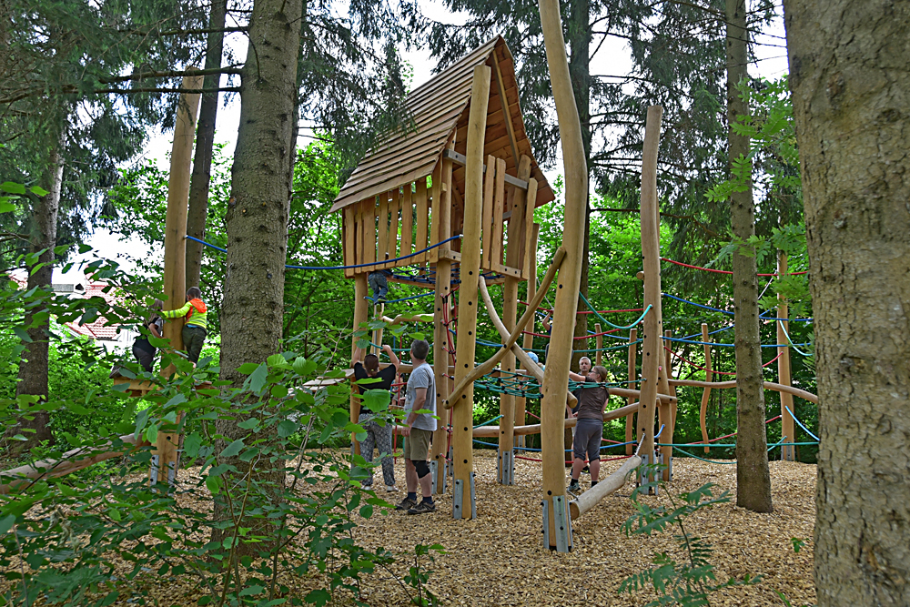 Abenteuerspielplatz Forchet Kletterwald